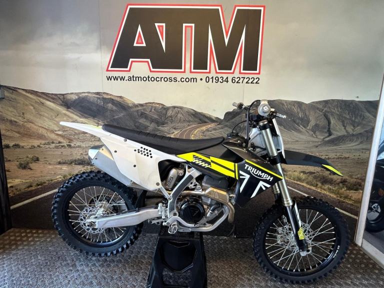 TRIUMPH TF250 2025 MOTOCROSS BIKE, 19H USE, TIDY CONDITION, (ATMOTORCYCLES)