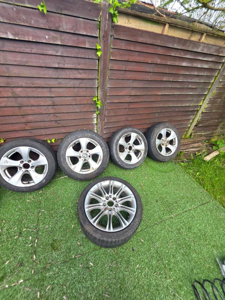 Bmw 5x120 r16 alloys and spare wheel r18