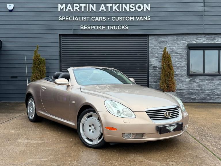2002 Lexus SC 430 4.3 2dr Auto CONVERTIBLE Petrol Automatic