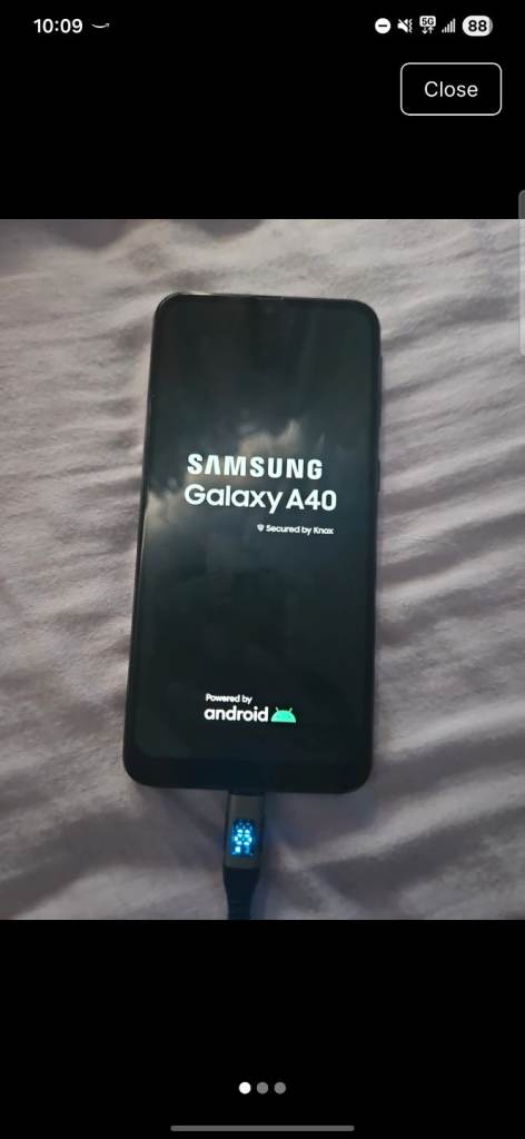 Samsung Galaxy A40 64GB Black, volume buttons not working