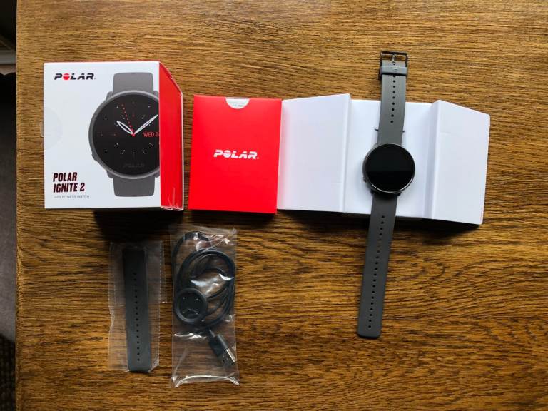 Polar Ignite 2 Black Pearl smart fitness watch