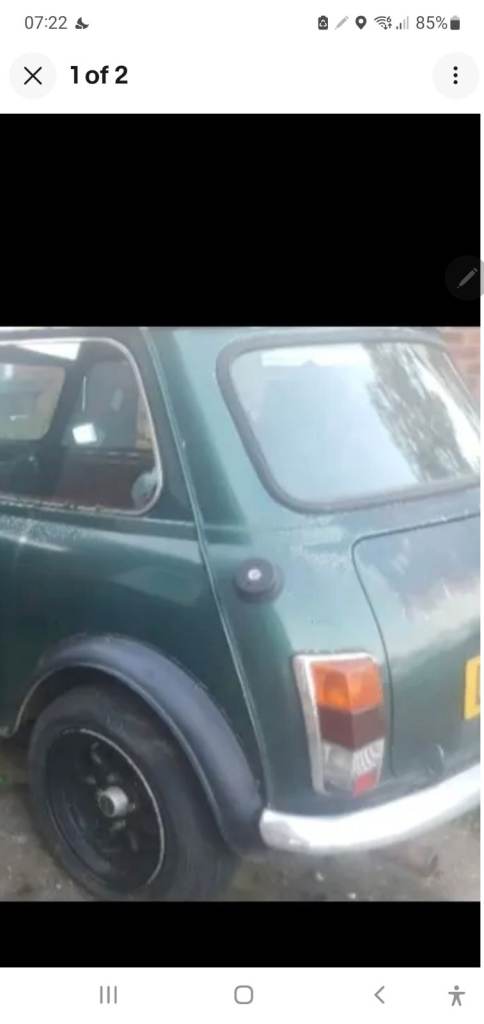 Classic mini  1275 Cooper  Breaking for parts 