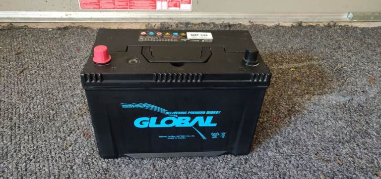 Car Battery - Global SMF 334 86AH 730CCA