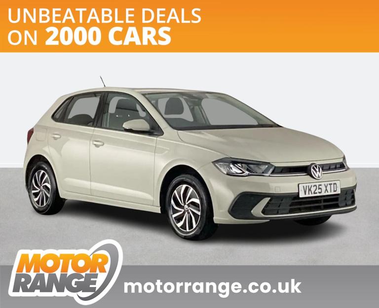 2025 Volkswagen Polo 1.0 TSI Life 5dr Hatchback PETROL Manual