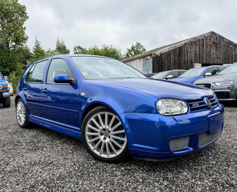 FRESH IMPORT 2004 VW GOLF R32 MK4 BLUE 3.2 V6 PETROL 5 DOOR 6 SPEED MANUAL