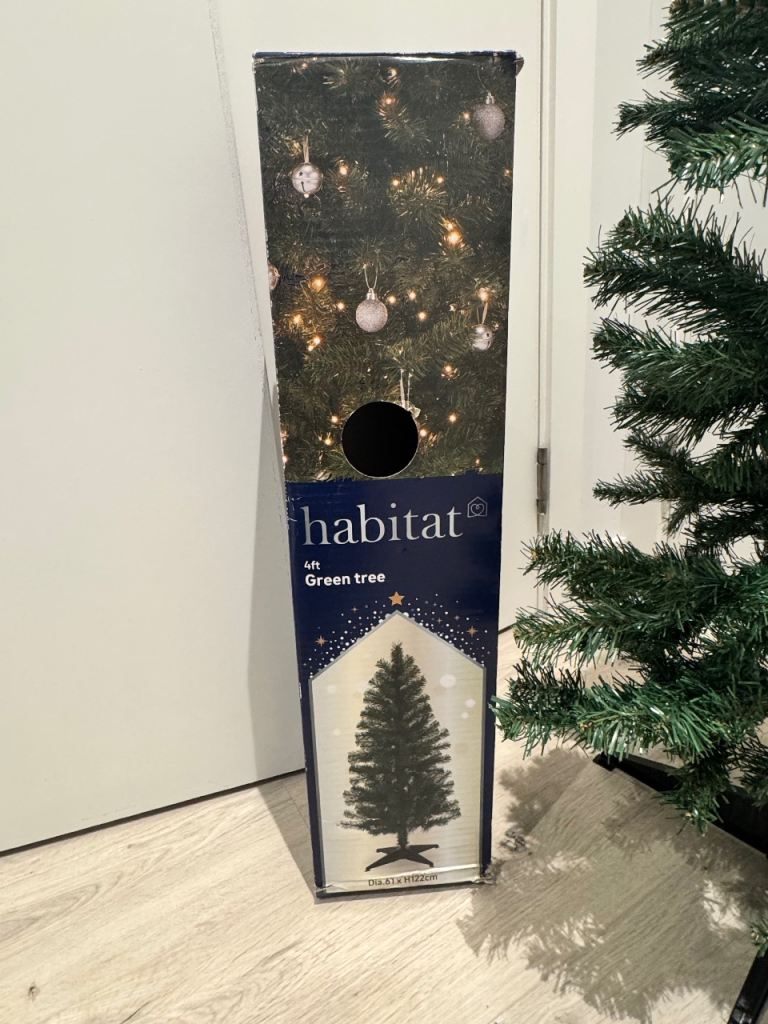 Habitat 4 Foot Green Christmas tree 