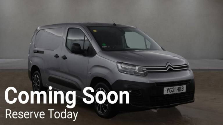 2021 21 CITROEN BERLINGO 1.5 BLUEHDI 850 XL 5 SEAT CREW VAN LWB NO VAT EURO 6 (1