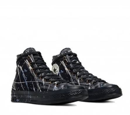 Converse Limited Edition Painter/Plasterer Chuck 70 CTAS Hi Black Egret Thunder Daze A06541C UK11