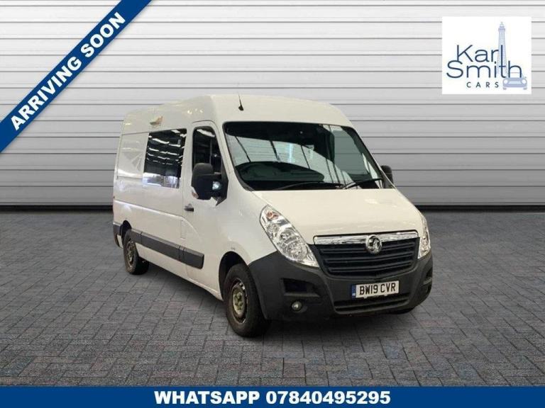 2019 Vauxhall Movano 2.3 CDTI H2 Van 130ps PANEL VAN DIESEL Manual
