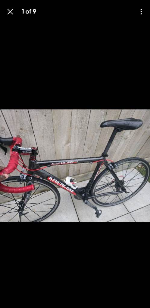 Light weight Kinetic one bike with Rim brakes