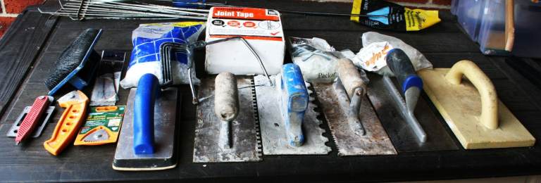 Plastering Tools - as per attached photos 