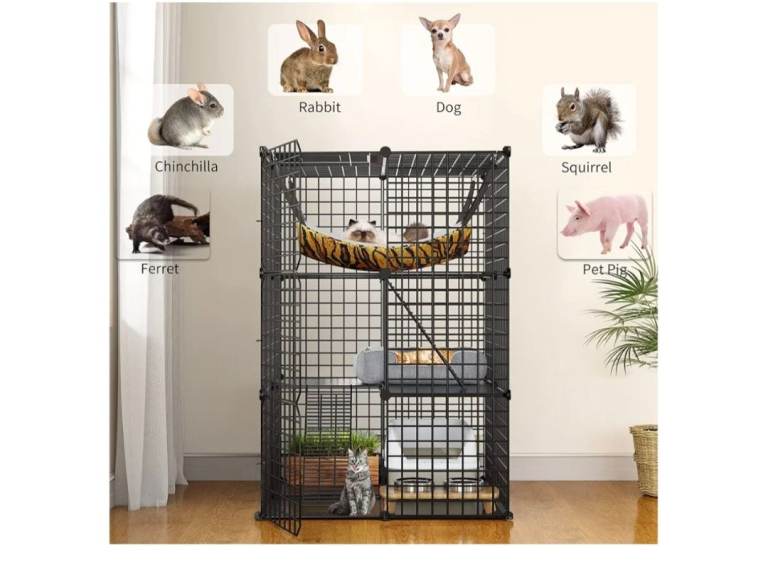 Indoor cat cage