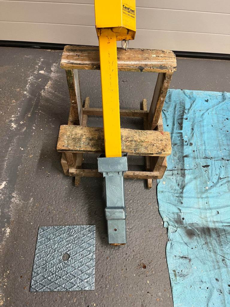 Steel in Ground Security Post