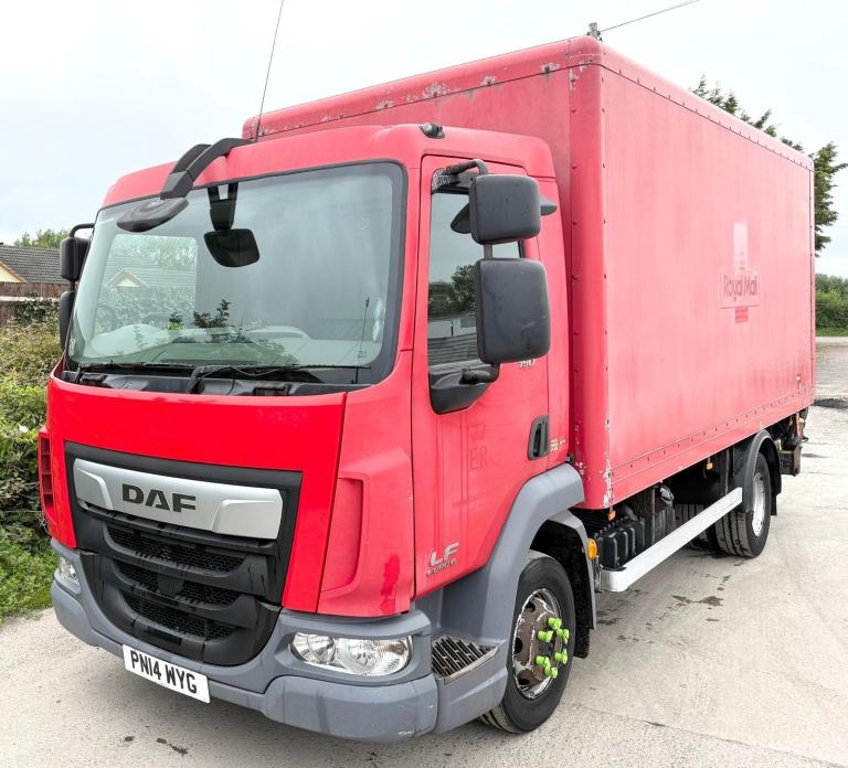 2014 DAF LF45,150 GRP BOX VAN 7.5 TON CANTILEVER TAIL-LIFT MANUAL GEARS EURO-6