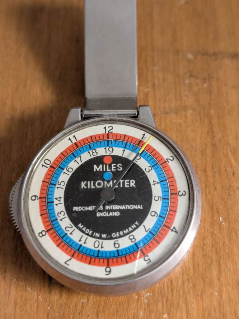 RARE VINTAGE WATON PADOMETER INTERNATIONAL ENGLAND MADE IN WEST GERMANY 