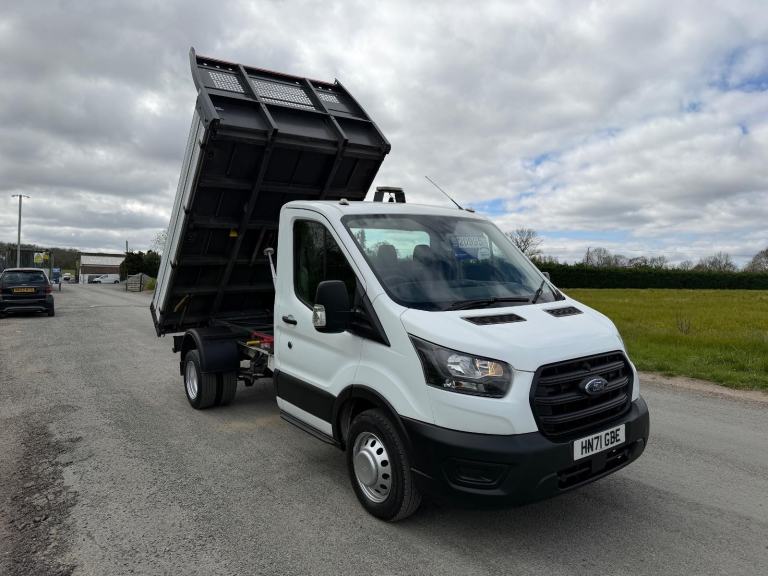 Ford Transit 2.0 350 EcoBlue HD Leader tipper aircon 2dr Diesel Manua... 2021/71