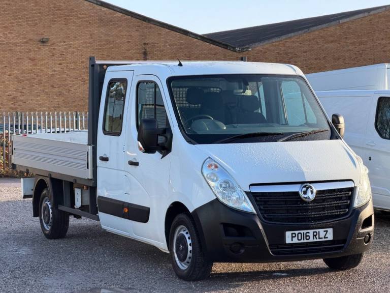 2016 Vauxhall Movano 2.0 CDTi 3500 Dropside Double Cab 4dr Diesel Manual FWD L3 Euro 5 (125 ps) C...