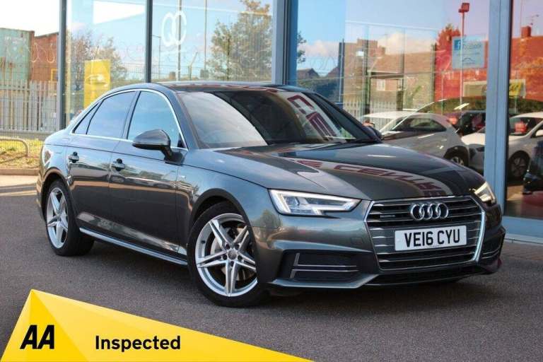2016 16 AUDI A4 2.0 TDI S LINE SALOON 4DR DIESEL S TRONIC QUATTRO EURO 6 (S/S) (