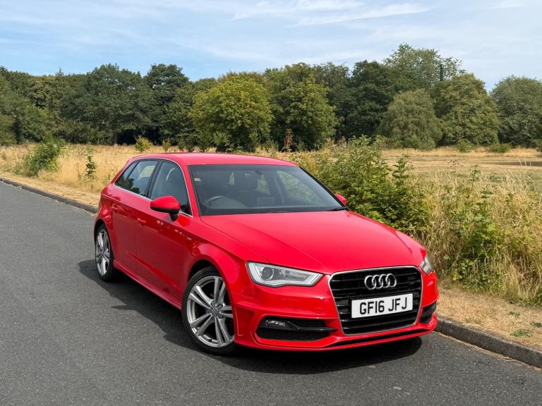 2016 Audi A3 2.0 TDI S Line 5dr S Tronic [Nav] HATCHBACK Diesel Automatic