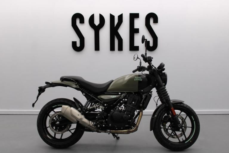 Brand New Colour - Royal Enfield Guerrilla 450 in Shadow Ash Green