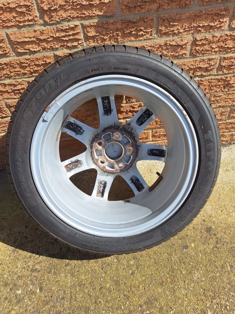 Honda Alloy full size spare wheel and Firestone tyre 225/45R17 91Y