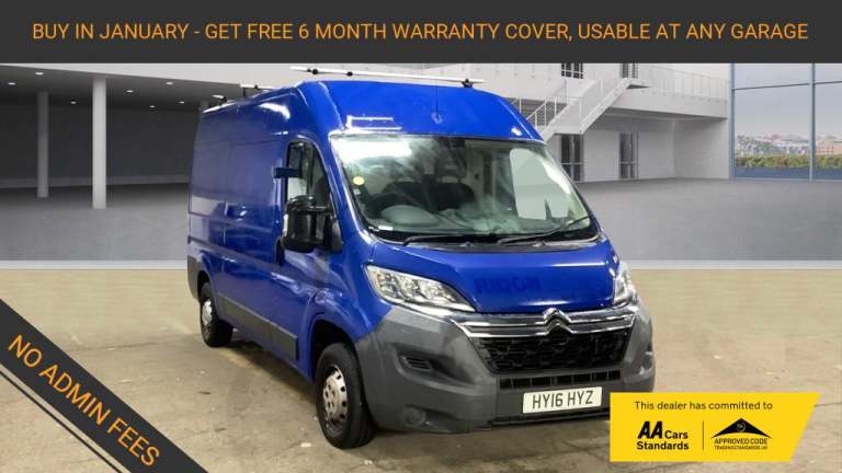 2016 Citroen Relay 2.2 HDi 35 Panel Van 5dr Diesel Manual L2 High Roof Euro 5 (130 ps) Panel Van ...