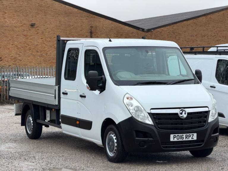 2016 Vauxhall Movano 2.0 CDTi 3500 Dropside Double Cab 4dr Diesel Manual FWD L3 Euro 5 (125 ps) C...