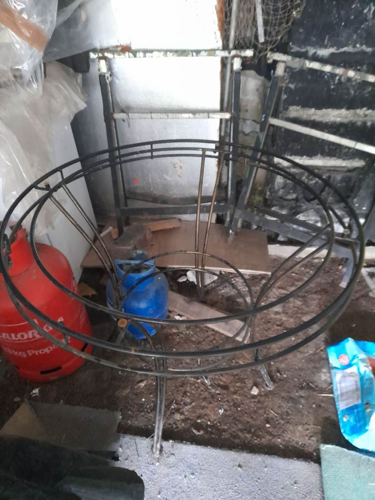 Metal Round Garden Table Frame