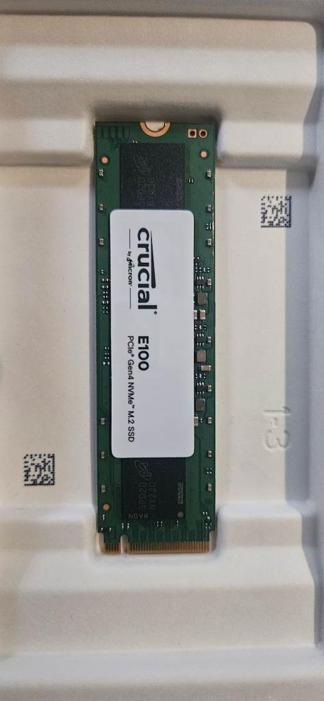 Crucial E100 2TB NVMe PCIe 4.0 M.2 Solid State Drive