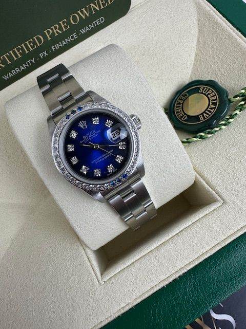 ROLEX LADIES 26MM BOX AND PAPERS