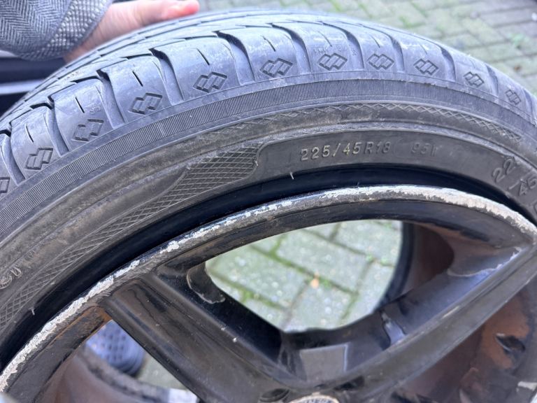 Mercedes W205 alloy rim