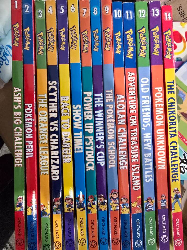 Pokemon chapter books series