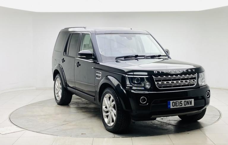 LAND ROVER DISCOVERY 4 3.0 SD V6 HSE Black Auto Diesel 2015