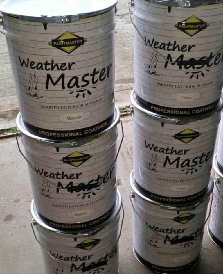 Masonry paint 