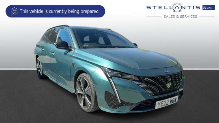 2022 Peugeot 308 SW 1.2 PureTech GT Estate 5dr Petrol EAT Euro 6 (s/s) (130 ps) Estate Petrol Aut...