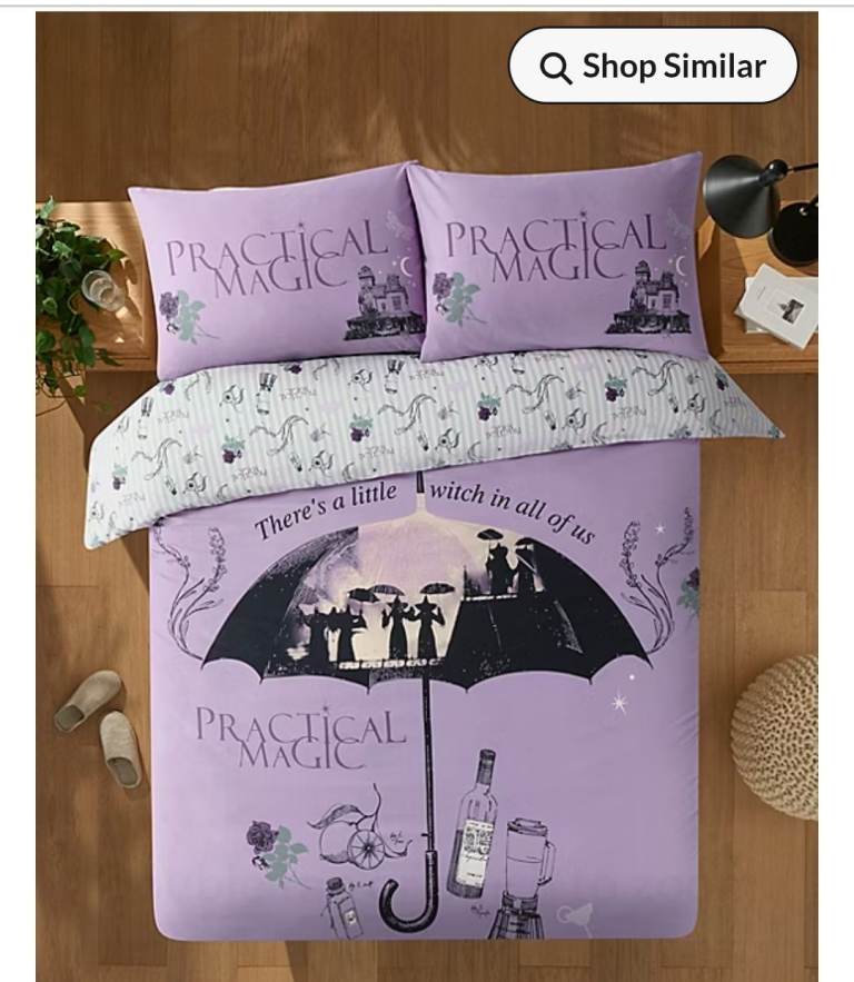 Disney Villains Throw Blanket and practical magic duvet