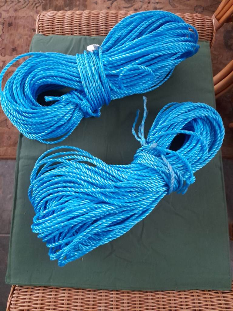 100 mtr roll of 6 mm rope