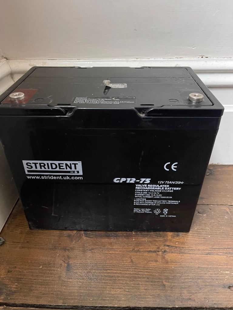 Mobility scooter batteries as new 