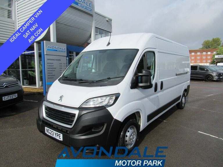 2023 Peugeot Boxer 2.2 BlueHDi H2 Professional Premium+ Van 140ps PANEL VAN DIESEL Manual