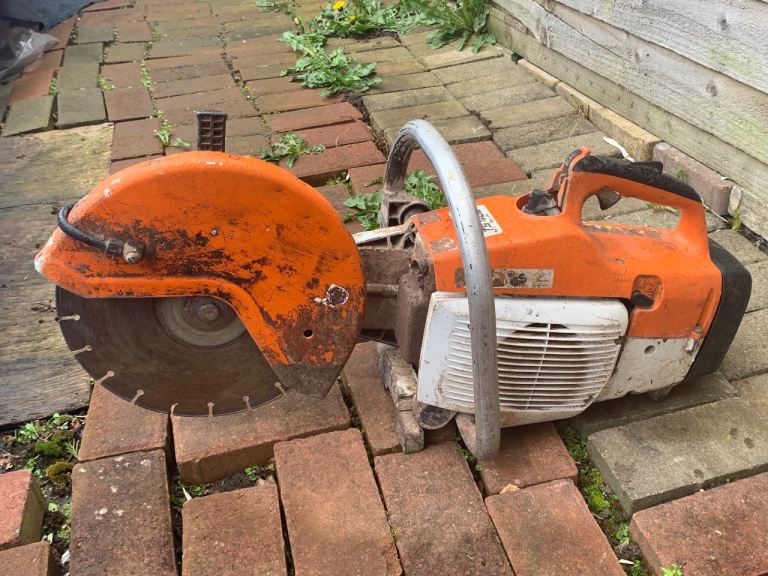 Stihl concrete saw (not working)