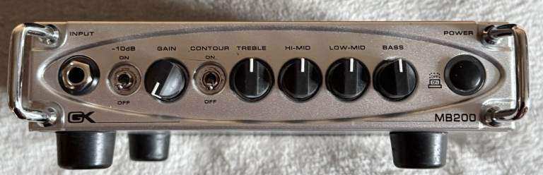 Gallien Krueger MB200 Ultra Light Bass Head