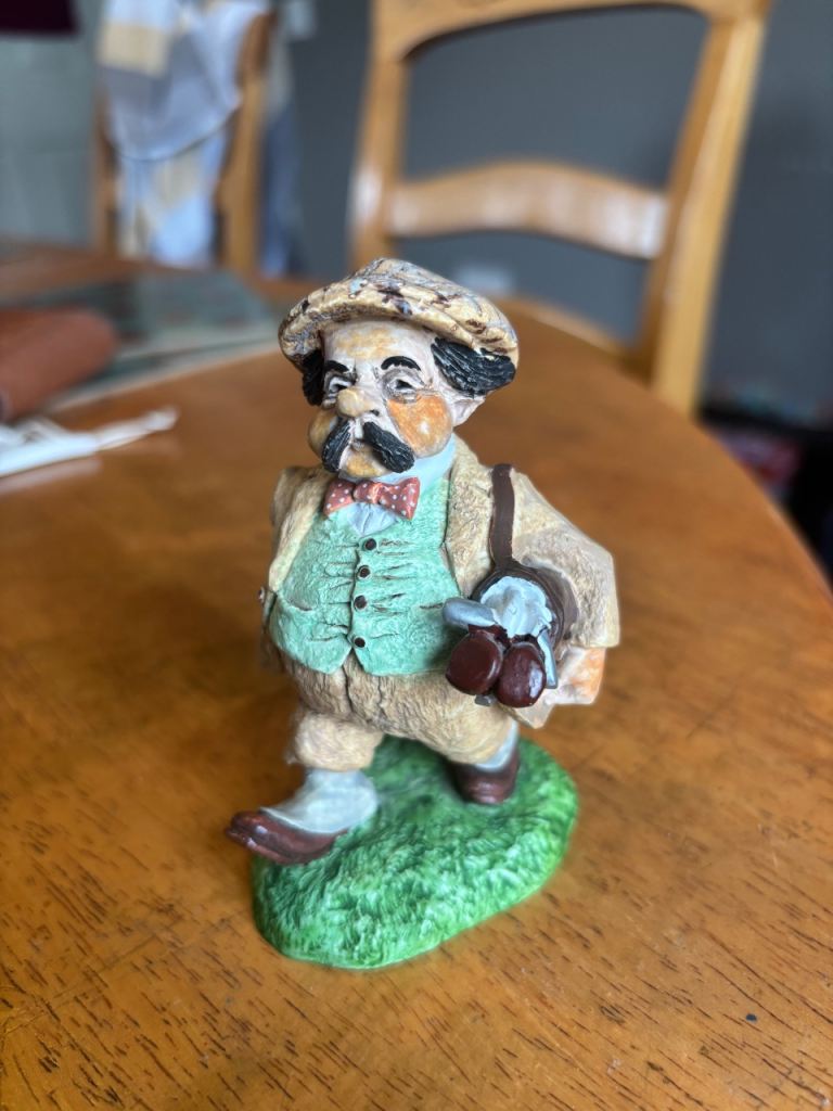 Vintage Golfer Figurine – Good Condition