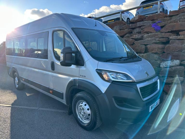 2015 Peugeot Boxer 17 SEAT MINIBUS LONG MOT EX COUNCIL BUS WELL MAINTAINED   NA DIESEL Manual