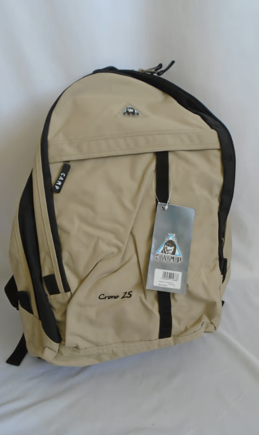 HIKING BACKPACK RUCKSACK CAMPACK CAMP ZAINETTO CHRONO 25 Beige