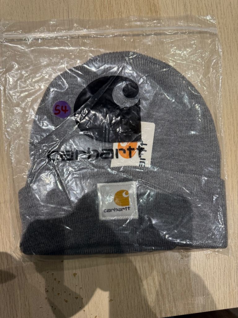 Carhartt Acrylic Beanie – Grey – BRAND NEW
