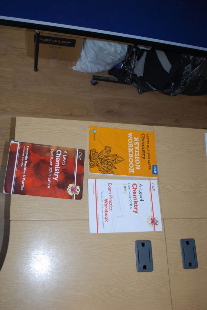 A Level Chemistry Revision guides bundle of 3 books