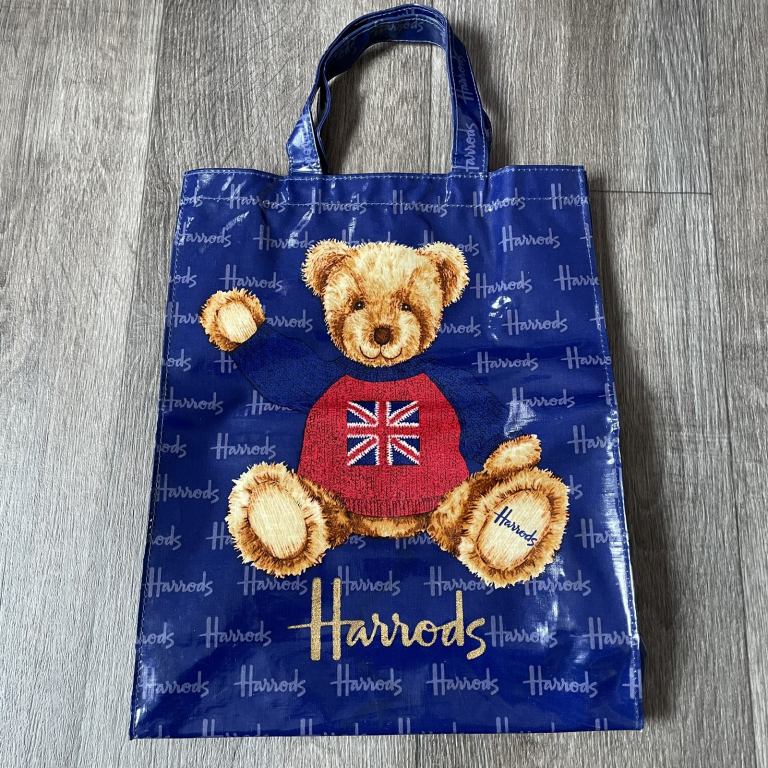 HARRODS Medium Jacob Bear Shopper Bag