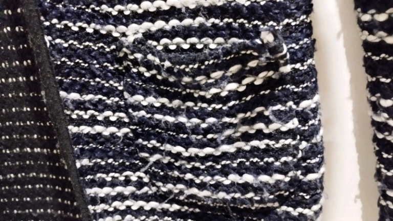 Primark navy/white stripe cardigan, size XS