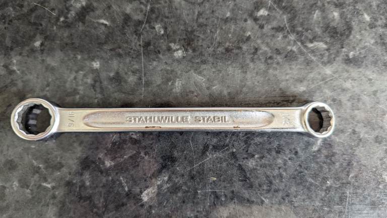 CK tools Stahlwille Stabil 1/2 x 9/16 ring spanner