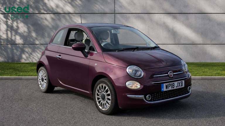 2018 Fiat 500 1.2 Lounge 3dr Hatchback Petrol Manual